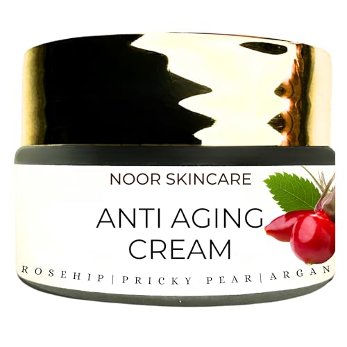 Noor Skincare Anti Aging Cream For Women, Night Cream For Glowing Skin, Anti Ageing, Anti Wrinkles, Skin Tightening Moisturizer For Face Glow, Dry & Oily Skin